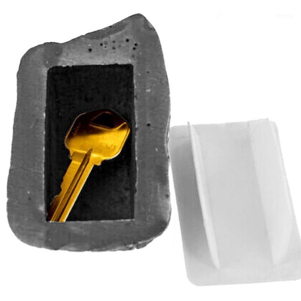 

outdoor garden key box rock hidden hide in stone security safe storage hiding drop shipping1