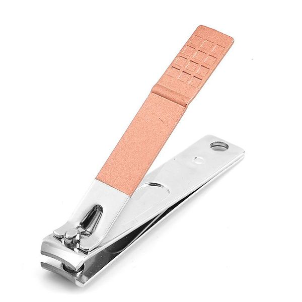 Tagliaunghie per unghie in acciaio inossidabile tagliaunghie professionale in oro rosa 1PC Tagliaunghie professionali di alta qualità