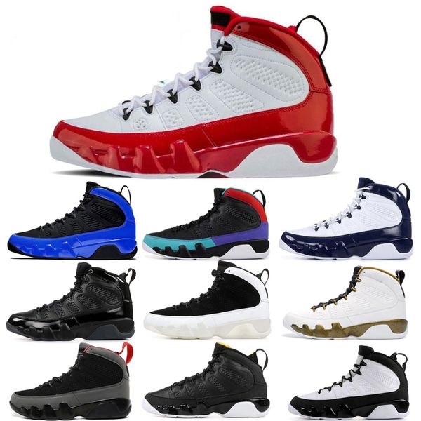 

2020 9 gym red racer blue bred dream it do it unc 9s space jam chameleon basketball shoes men cool grey anthracite sneakers