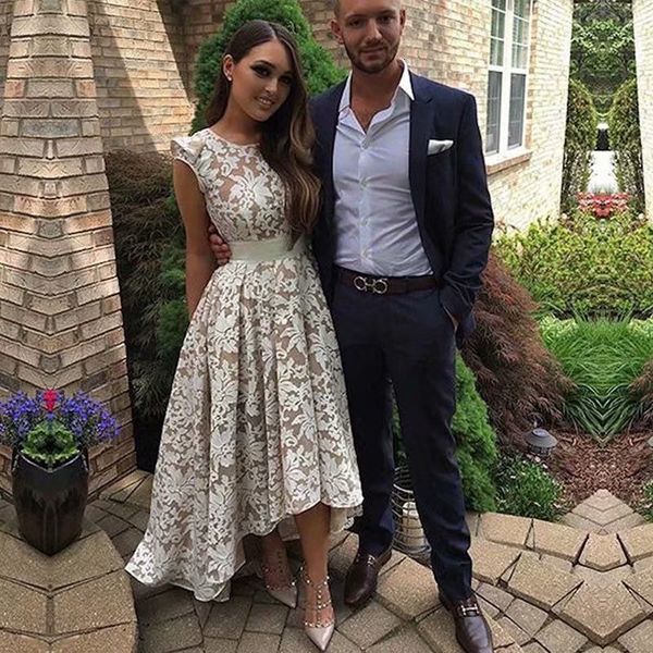 

2021 new robe soiree prom dresses for party high champagne lace dressed 1087 qrnm evening, Black;red