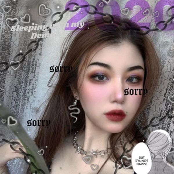 

chains sale thorns dark fashion necklace ins style devil igirl choker e-girl chain hip hop punk jewelry, Silver