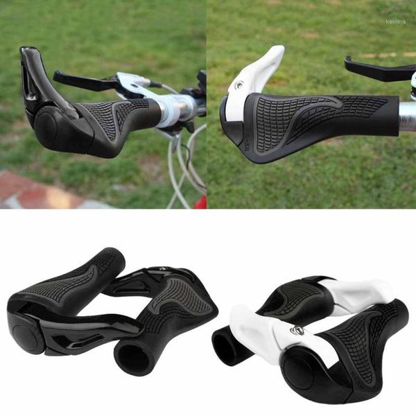 

2018 bike components bar ends handlebars rubber grips bicycle aluminum barend handle bar ergonomic push on soft grips1
