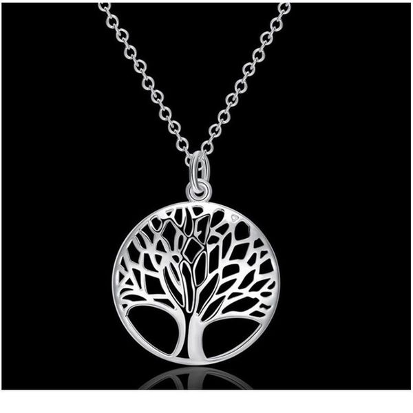 

hollow tree of life pendulo pendant necklace wishing tree earrings bracelet 4pc/set reiki pendulum for dowsing women jllkmi, Black