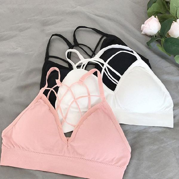 

2021 new women bras anti-sweat shockproof padded sports bra breathable sports bra yoga running fitness workout sport top, White;black