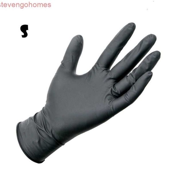 

factoryftz4black disposable comfortable gloves nitrile rubber 10pcs mechanic mwcp