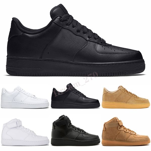 

forces men low skateboard shoes one 1 knit euro high women all white black red leather trainer sneaker