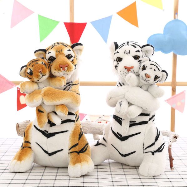 

toy creative cute mother child new plush doll tiger gift vdae