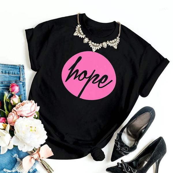 

hope love heart printed women t shirts cotton plus size graphic tshirt christian gift for mother's day tee dropshipping1, White