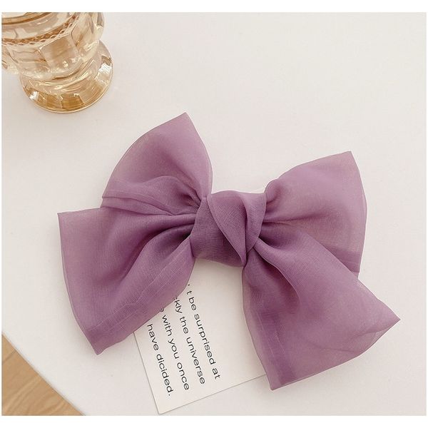 

ruoshui женщина органзы сплошное big bow hairpsins женщины аксессуары для волос девушки клипы волос головные уидракты орнаменты bowknot barr