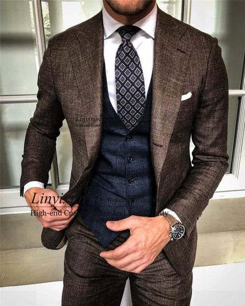 

business suits for men tuxedo 3piece slim fit terno masculino man groomsmen blazers plus size prom party bridegroom outfit, White;black