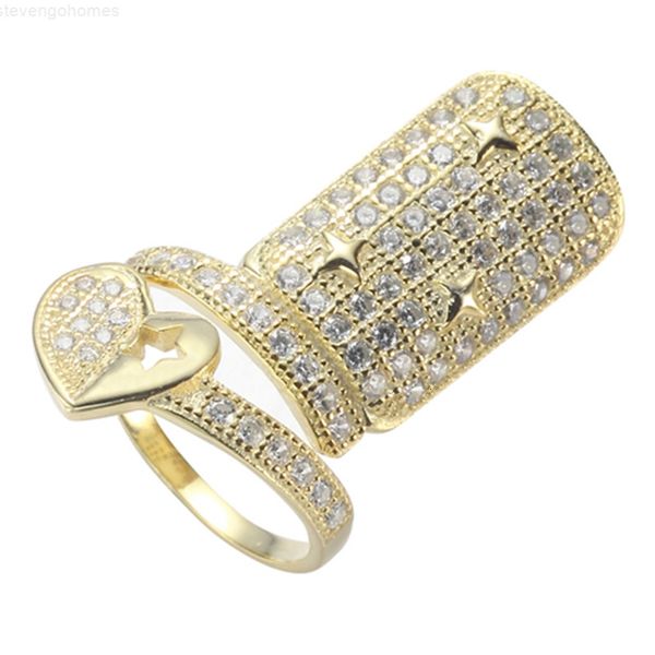

925 sterling silver nail rings shunxunze jewelry for women dropshipping explosion models white cubic zirconia s-3763(376