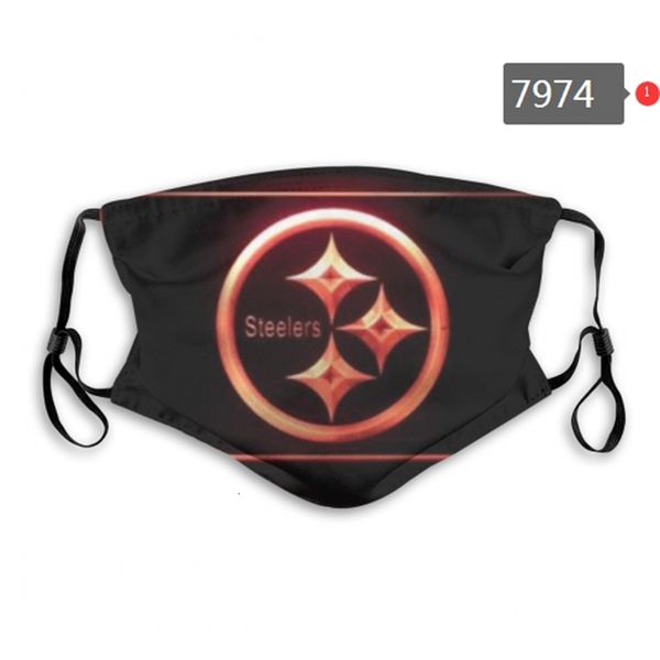 

men new mask luxury dust designer 5 layer and women rugby team afc steelers fashion breathable 3d personalized