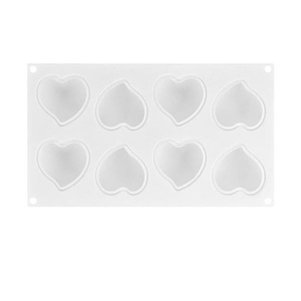 

3d форменные формы сердца силиконовые формы для мусса украшать инструменты для украшения торта, выпечки 40fp14 3d сердце