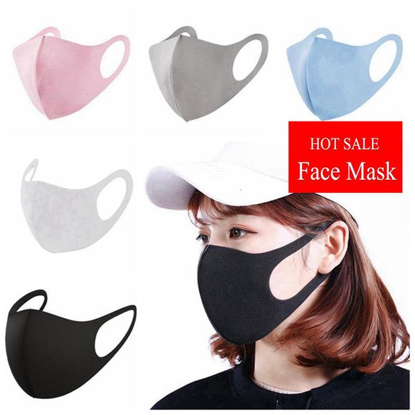 

fashion anti face mouth mask pm2.5 cover dust respirator dustproof anti-bacterial washable reusable ice silk c