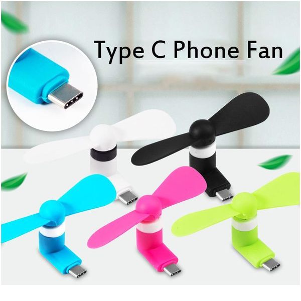 

3 in 1 portable solf cell phone mini usb fan cooler for android type c micro iphone mobile phone usb jllijr
