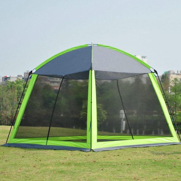 

tents and shelters outdoor camping tent 3-4 person insect-proof pergola mountain wolf net yarn garden party
