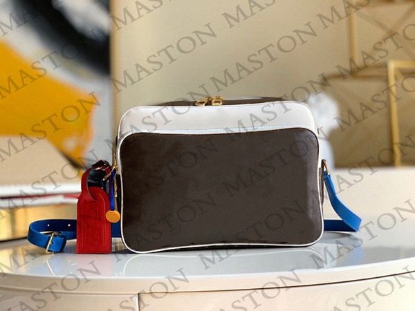 

2021 mens shoulder bags designers messenger bag men crossbody trip snapsbags basketball printing flower m45583