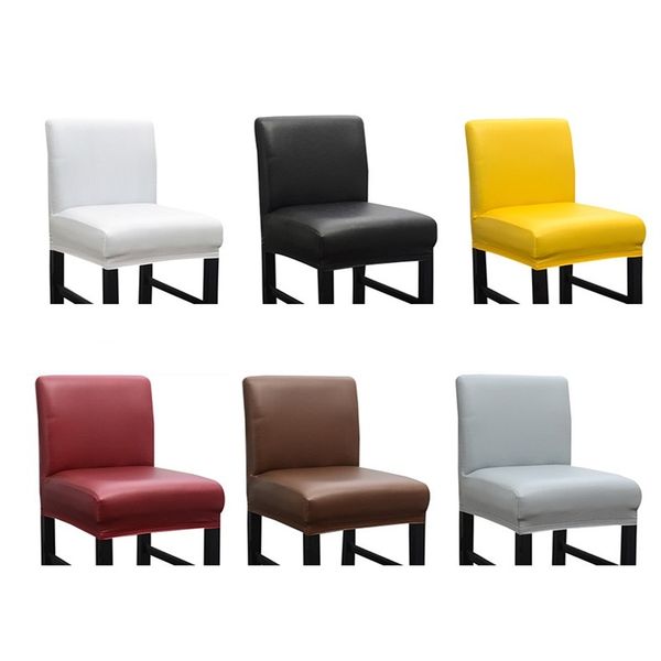 

водонепроницаемая крышка стула эластичный сплошной цвет женщина мужчина поставляет украшения устойчивые устойчивые рукава живущая мебель 13n