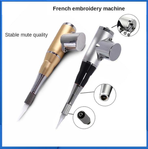 

french embroidery machine eyebrow machine single needle fog eyebrow flip small tattoo motor new