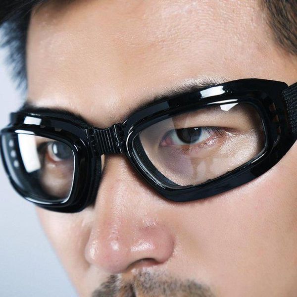 

wind proof goggles for men and women, Black