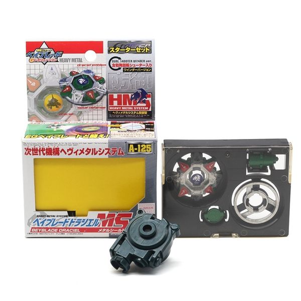 Takara Tomy Beyblade in acciaio Gyro A123 A125 Gyro Old Time A124 Tigre bianca e basalto MS A-125 201217