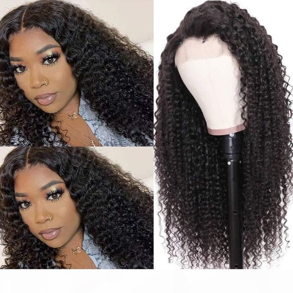 

lace hand tied closure curly hair with baby hair 100 virgin human series human hair black women, Black;brown