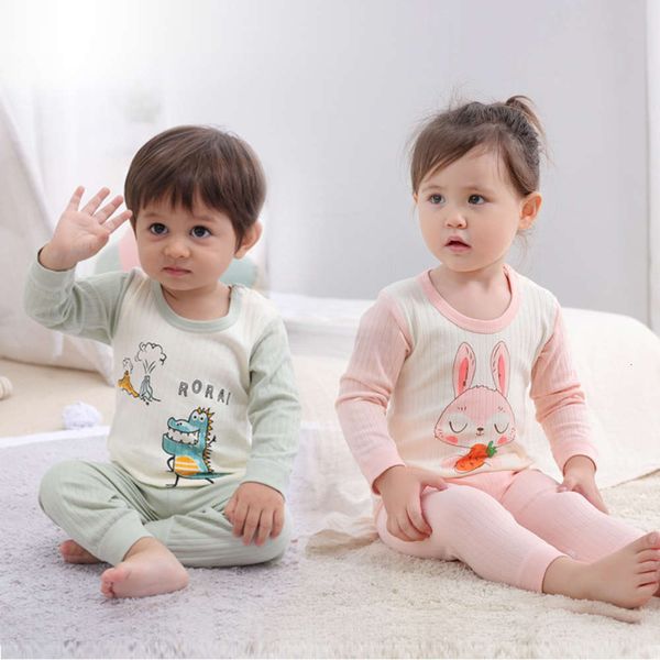 

clothing children's underwear set pants baby cotton household cloth spring autumn pajamas, Blue;red