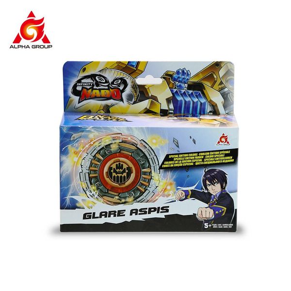 

2020 infinity nado 3 close pack series special edition glare aspis spinning gyro kids toys launcher beyblade toy wmtgyu