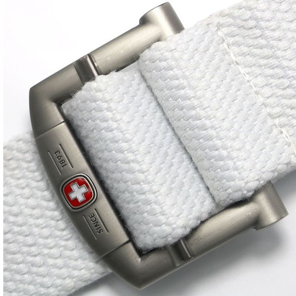 

wholesale 110 120 140cm canvas belt many styles men and women military thicker casual canvas belt 20 colors he11 y200520, Black;brown