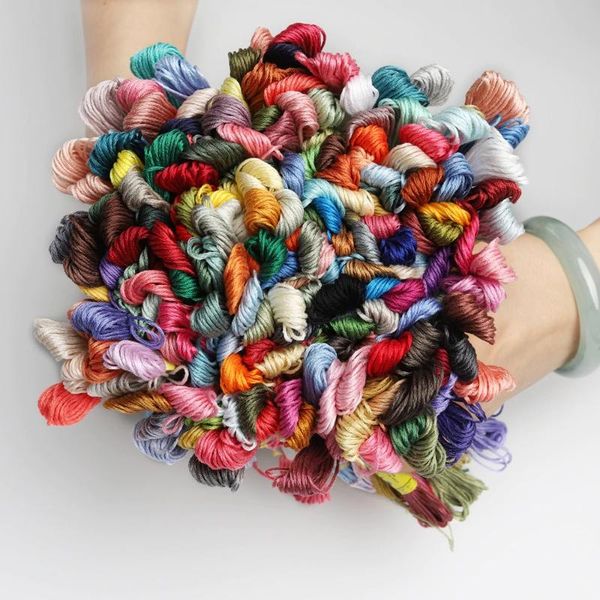 

choose favorite among 489 solid d*c colors moq 1pc color double mercerized cotton embroidery floss cross stitch 6 strands, Black;white