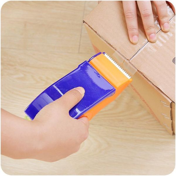 

taper cutter transparent adhesive tape dispenser school deskblue washi tape holder packing dispenser office supplies1