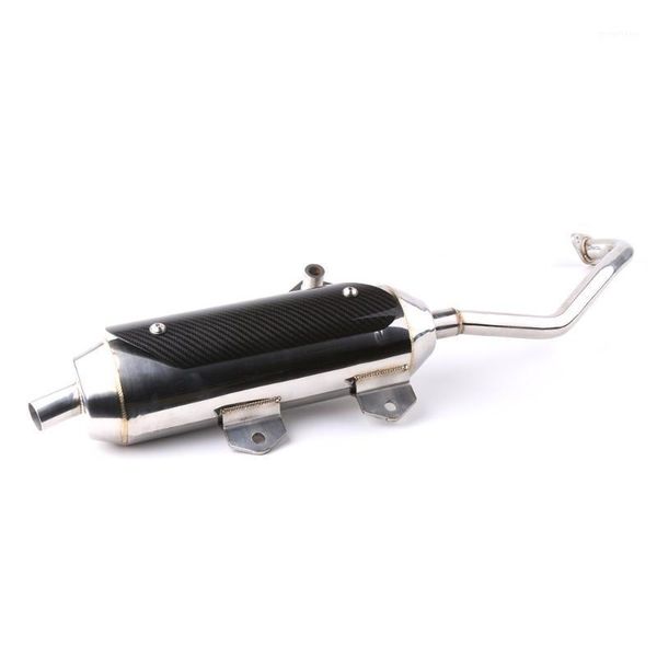 

motorcycle moto scooter stainless steel carbon fiber muffler exhaust escape pipe for nmax 155 nmax155 2020 20201