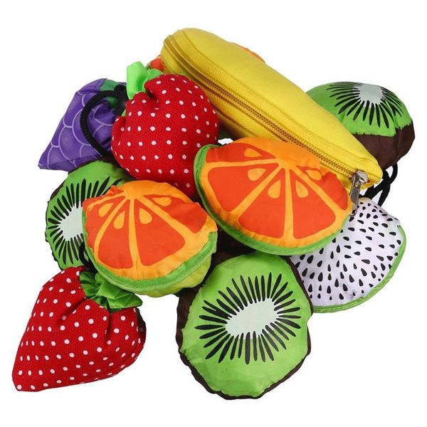 New Fruit Folding Sacos De Saco De Vegetais Proteção Ambiental Sacos Morango Saco Sacos De Compras Saco De Armazenamento