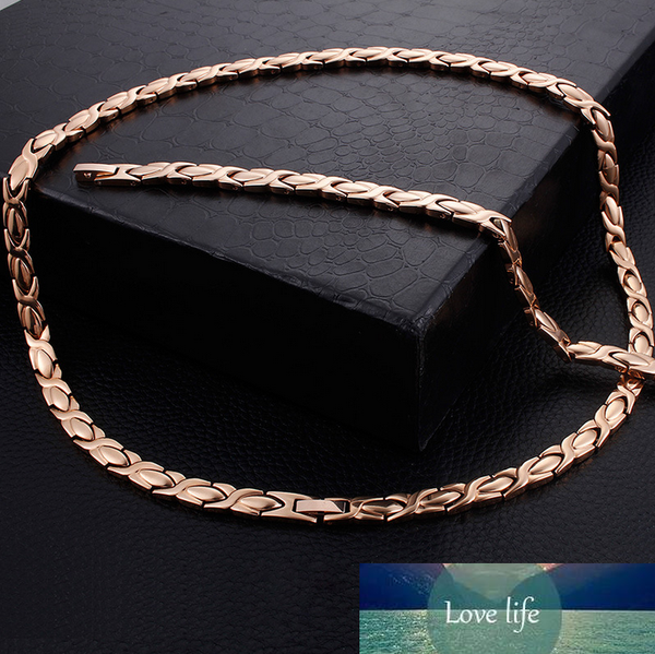 

love heart rose chain necklace pendant bracelet jewlery sets for women gift fahion, Golden;silver