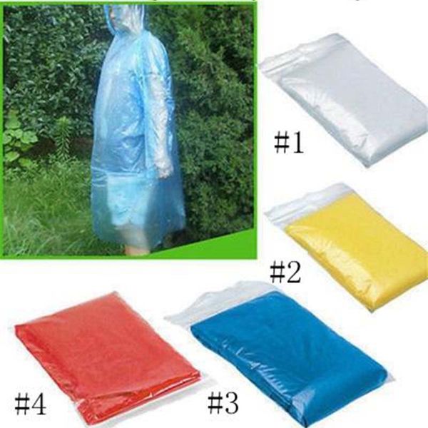 

disposable raincoat emergency waterproof hood poncho travel camping must rain coat one-time emergency rainwear
