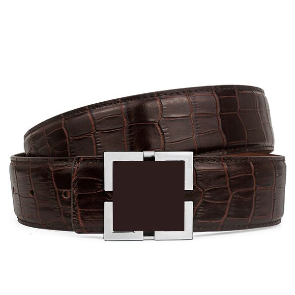 

mens luxurys designers belts for men brands belt fashion waistband head layer cowhide temperament leather belts dc 20121603dq, Black;brown