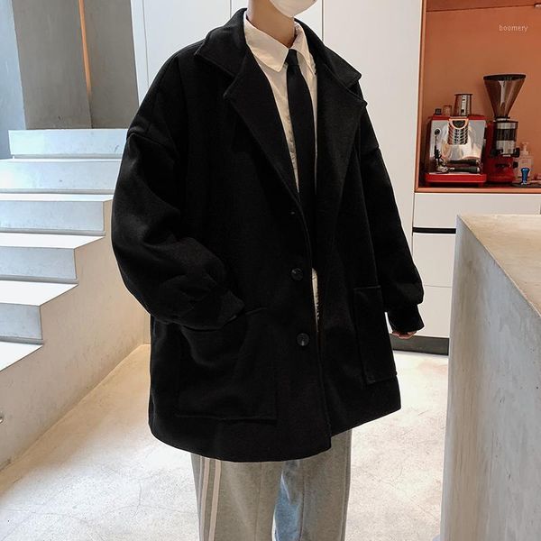 

kauzzangs casual coat for men in spring and autumn1, Black