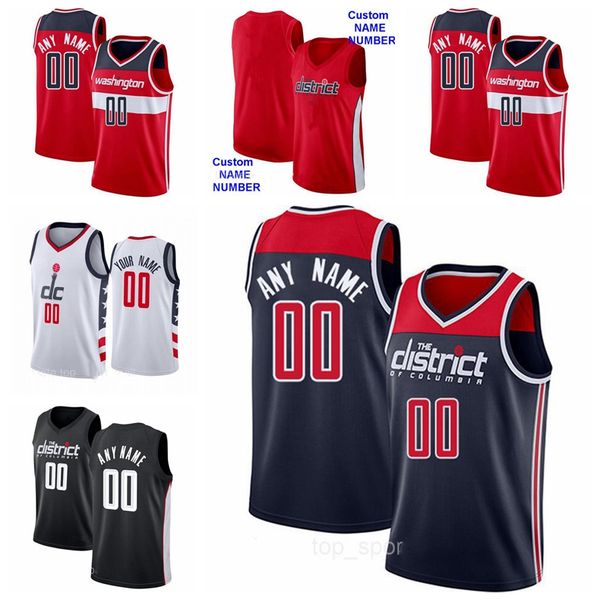 

print basketball russell westbrook jerseys 4 bradley beal 3 rui hachimura 8 robin lopez 42 cassius winston 5 deni avdija 9 city grey, Black;red