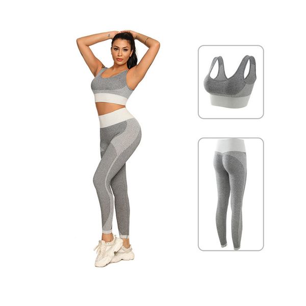 

women's fitness suit 2020, Gray
