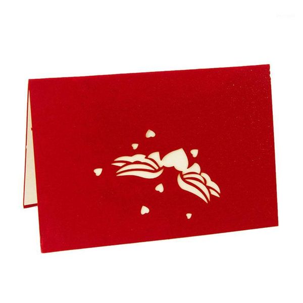 

3d up card heart to heart anniversary valentine birthday thank you christmas 72xf1