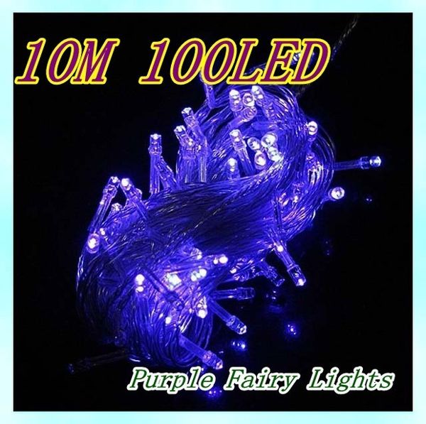 

selling 100 10m/pcs crazy string decoration light 110v 220v for party wedding led christmas twinkle lighting