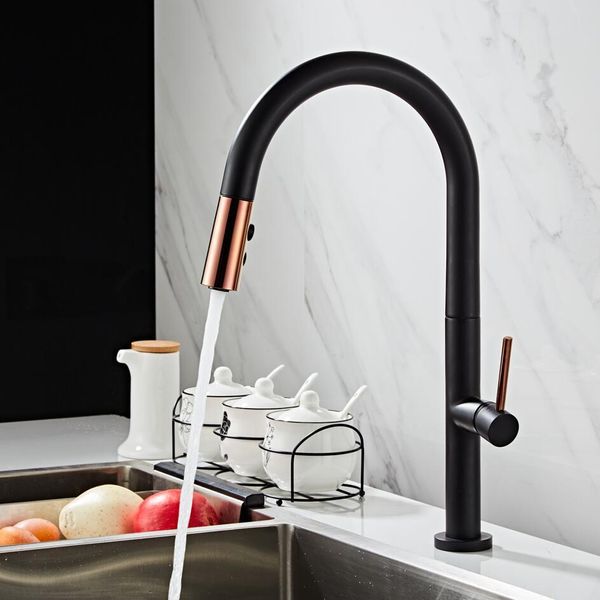 

langyo black white kitchen faucet 360ronating blackend sink tap cold and kitchen mixer tap blackened pull out kitchen mixer wmtzyb