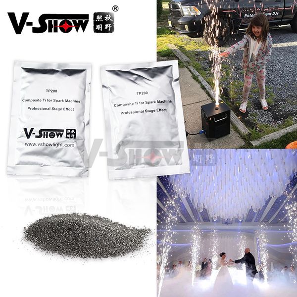 

spark machine material 20 bags special ti powder 200g/bag material for cold spark wedding fireworks machine,msds powder certification