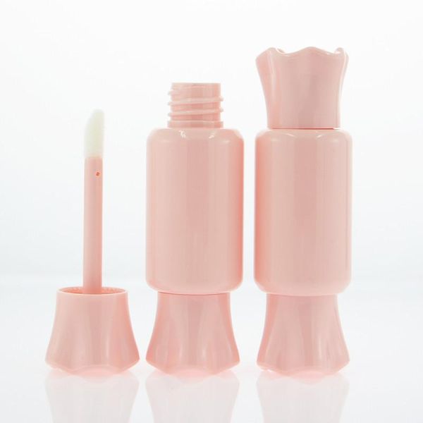 

storage bottles & jars wholesale 8ml candy shape empty lip gloss tube refillable glaze container for base gel oil diy tools