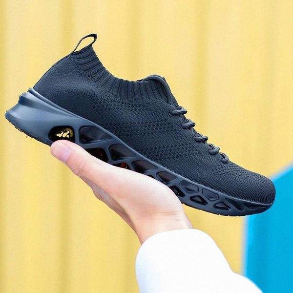 

spring/autumn brand sneakers men stretch fabric breathable lace-up fashion sneakers mens casual shoes couple shoes #rp7v