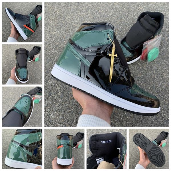 

women men 1s basketball shoes 1 solyfly black green sports luxury designer trainer sneakers athletic shoes