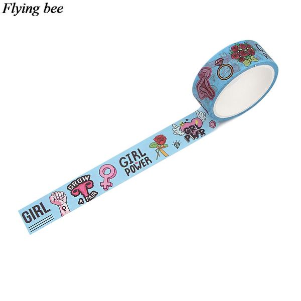 

2016 ngbee 15mmx5m creative feminism washi ленты украшены скрапбукинг наклейка бумаги wasi ленты diy клея ленты x1058 h