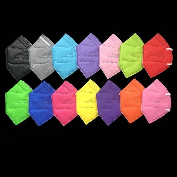 

filter k95 factory supply retail package 95% reusable 5 layer anti dust protective face mask 9 color mouth ma