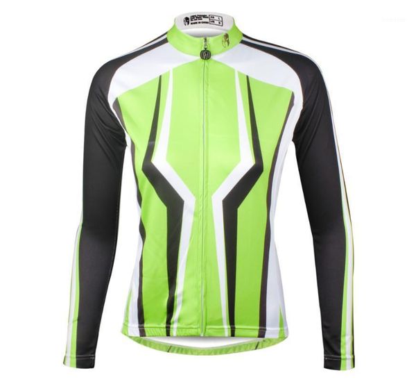 

racing jackets green bike clothes women long sleeve cycle fill zipper cycling jerseys crewneck ciclismo ropa size xs-6xl1, Black;red