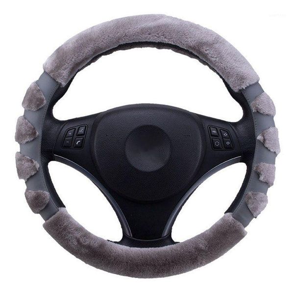 

universal autumn winter antislip stuurwiel cover non slip steering wheel cover with 3d design fit most of cars1